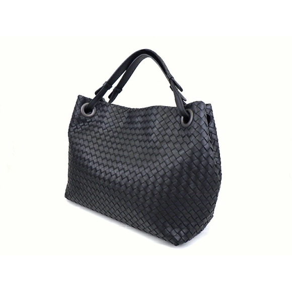 Bottega Veneta Garda Bag Leather Black - Picture 2 of 10